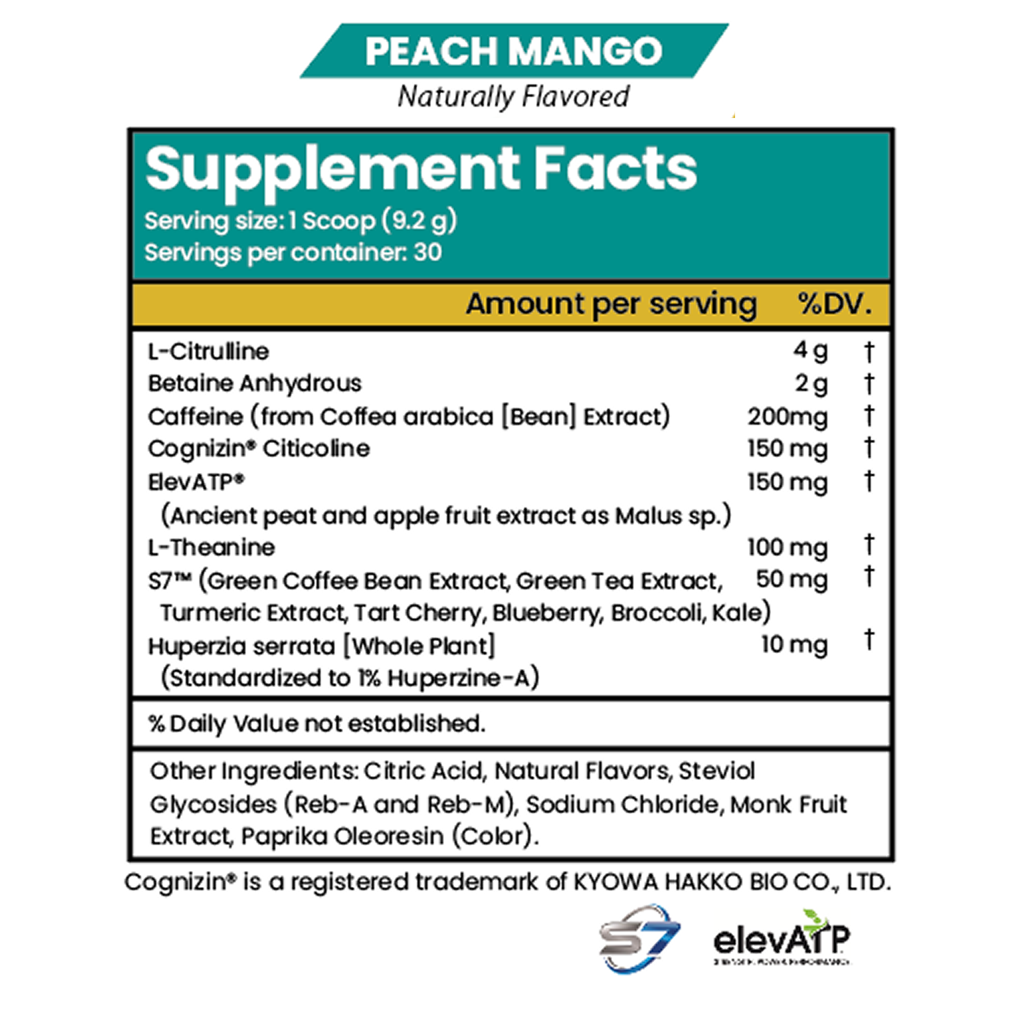 Pre-Workout-Peach Mango