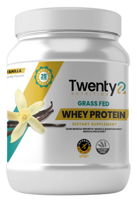 Grass Fed Whey Protein-Vanilla