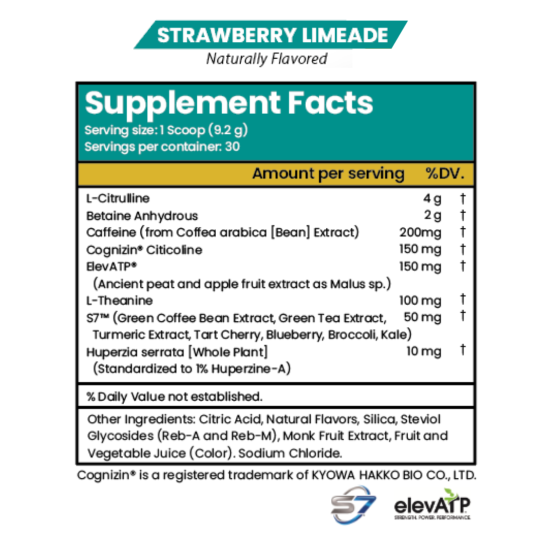 Pre-Workout-Strawberry Limeade