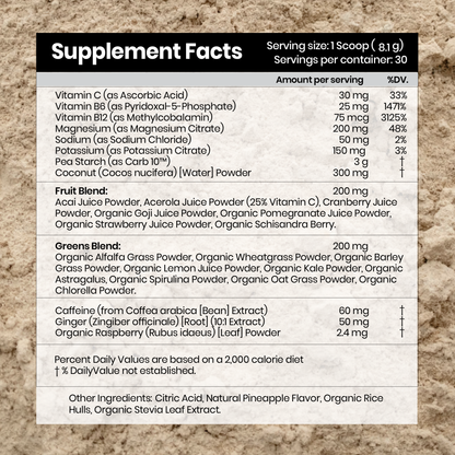 Electrolytes (with Caffeine)
