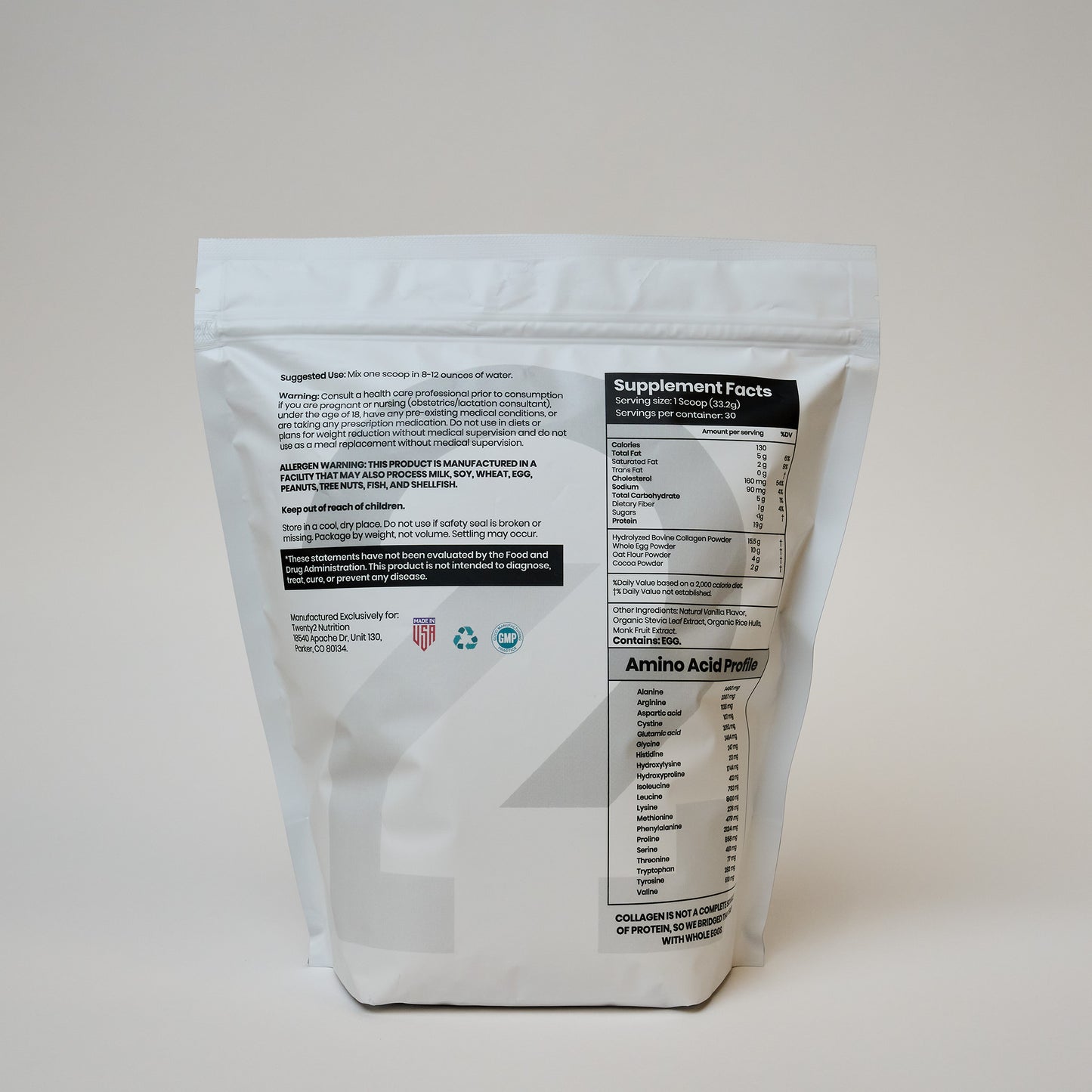 Collagen-Egg Protein