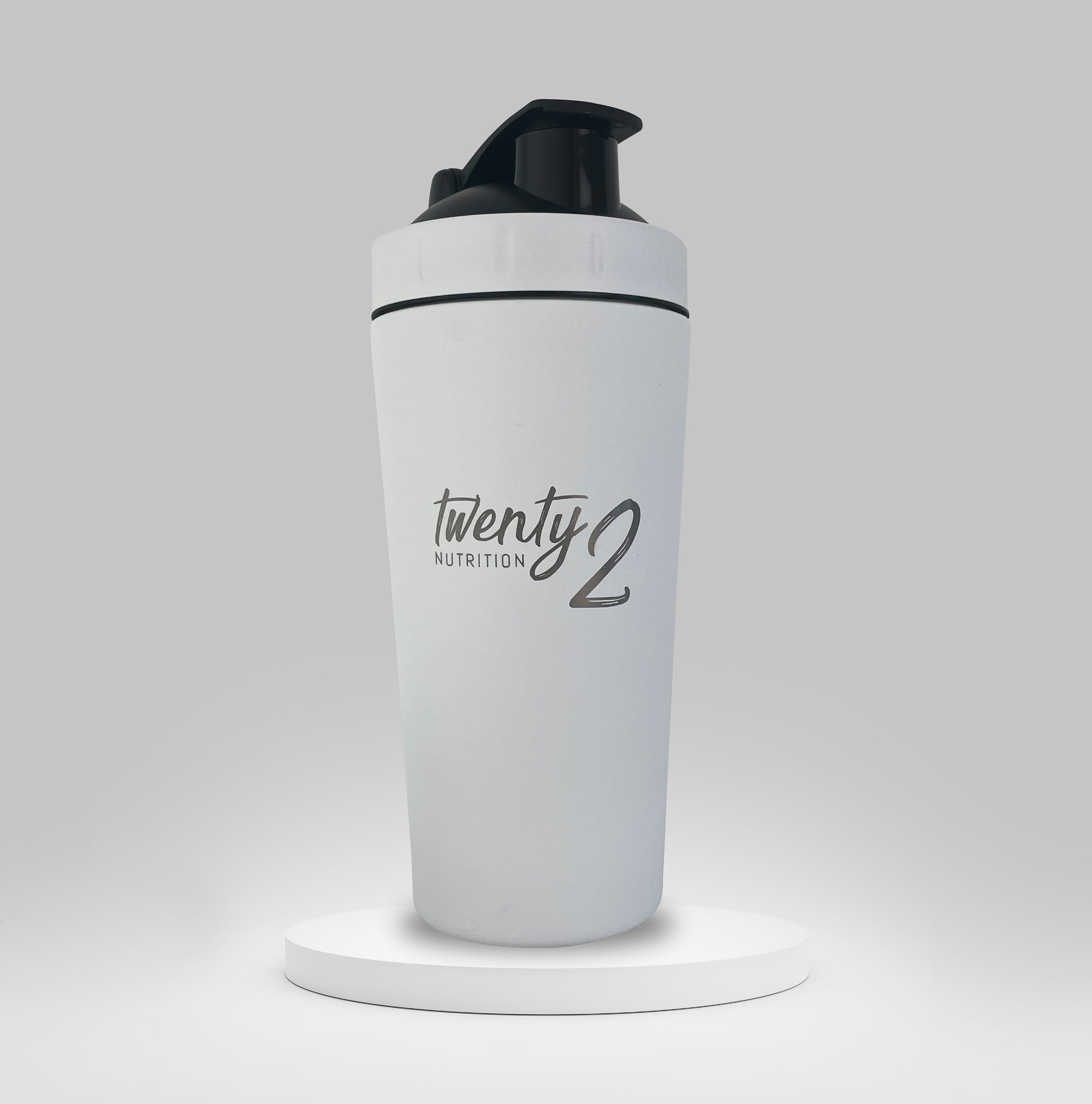 Form Nutrition Insulated Stainless Steel Shaker White